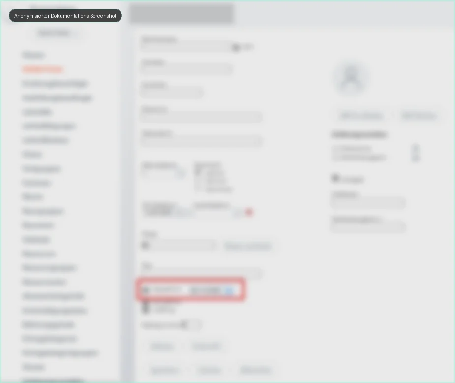 Anonymized screenshot of WebUntis automation